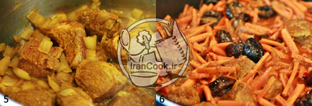 خورشت آلو - خورشت آلو و هویج | ایران کوک