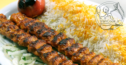 کباب کوبیده مرغ - طرز تهیه کباب کوبیده مرغ زعفرانی | ایران کوک
