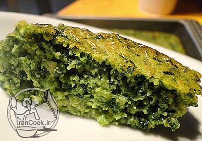 کیک اسفناج - طرز تهیه کیک اسفناج | ایران کوک