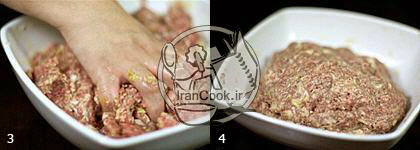 کتلت گوشت - طرز تهیه کتلت گوشت و قارچ شکم پر | ایران کوک