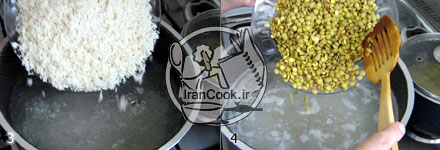عدس پلو - عدس سبزی پلو با گوشت مخصوص | ایران کوک