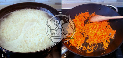 هویج پلو - طرز تهیه هویج پلوی خوشمزه | ایران کوک