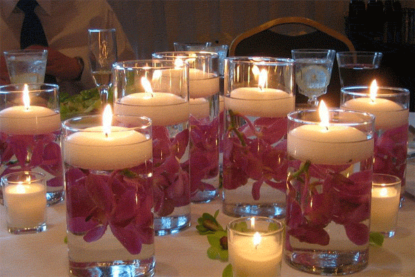 	ساخت شمع ژله ای برای تزئین مراسم مختلف | وب 