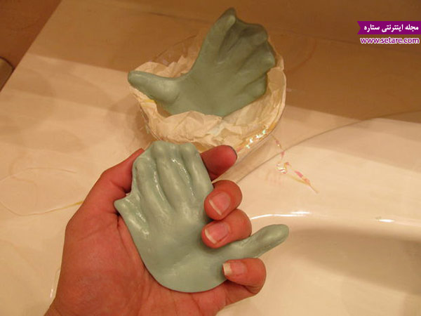 	درست کردن صابون به شکل دست! | وب 