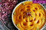 	طرز تهیه و تزیین حلوا مجلسی (حلوای آرد گندم) | وب 