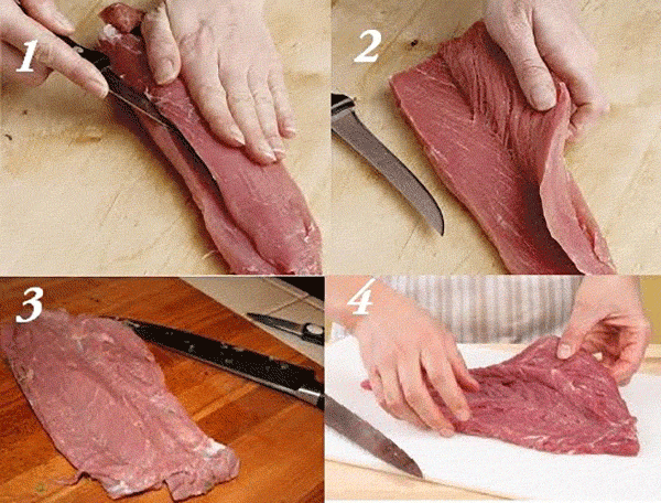 طرز تهیه کباب برگ با گوشت گوساله در فر | وب 