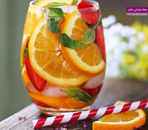 	طرز تهیه آب طعم‌دار یا دتاکس واتر (Detox Water) | وب 