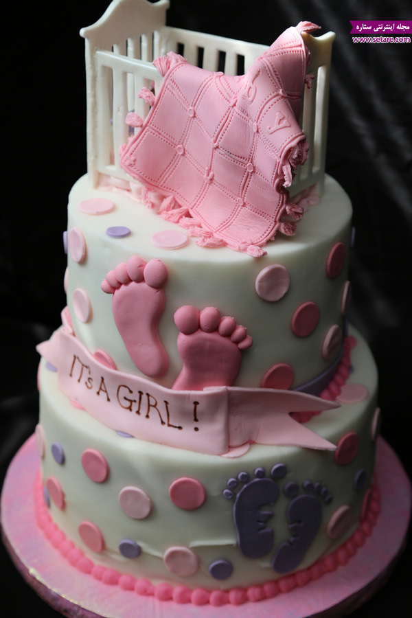 عکس‌هایی از تزیین کیک تولد دخترانه | وب 