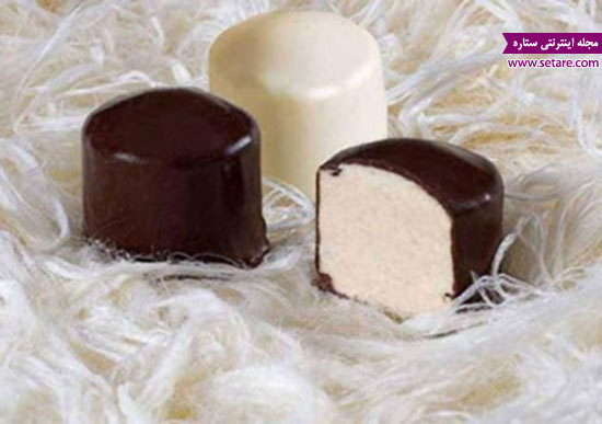 	طرز تهیه پشمک شکلاتی لقمه ای (پشمک حاج عبدالله) | وب 