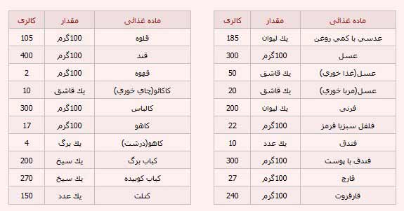 	کاهش وزن اصولی و صحیح با رژیم کالری شماری | وب 