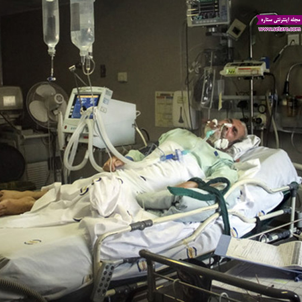 	‌آخرین تصاویر مرحوم فرج‌الله سلحشور در بیمارستان
