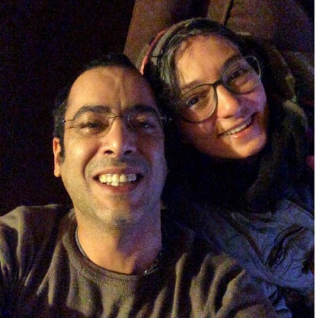	سلفی سحر ولدبیگی با همسرش + عکس