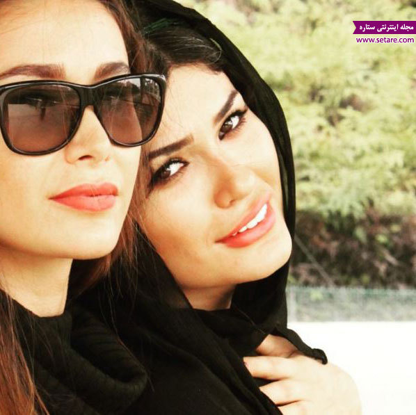 	عکس زیبای شیوا طاهری و خواهرش