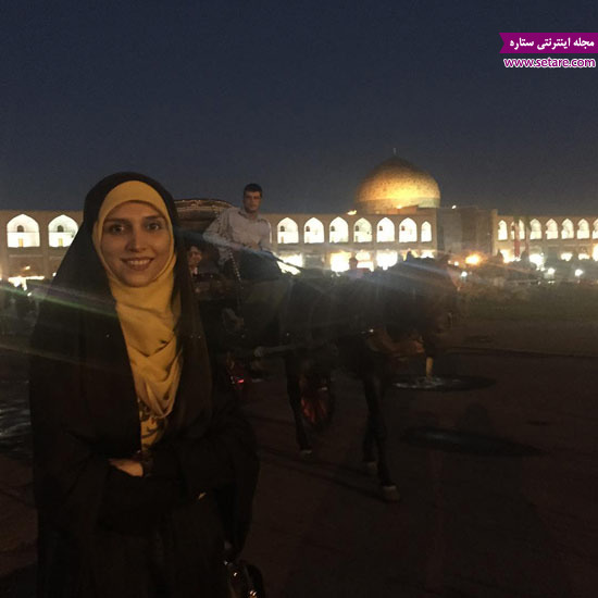 	مژده لواسانی در میدان نقش جهان اصفهان + عکس