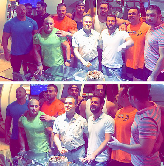 	جشن تولد متفاوت پژمان بازغی در باشگاه + عکس