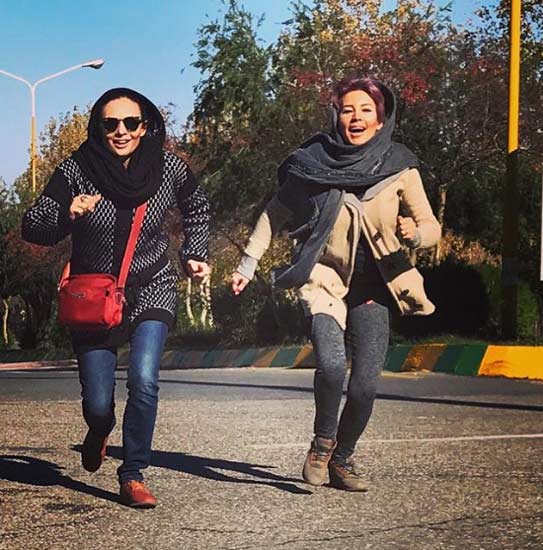 	یکتا ناصر و خواهرش در لحظات خوش زندگی | وب 