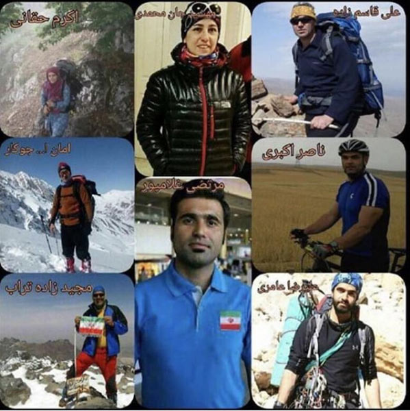	نعیمه نظام دوست برای کوهنوردان حادثه‌دیده نوشت | وب 