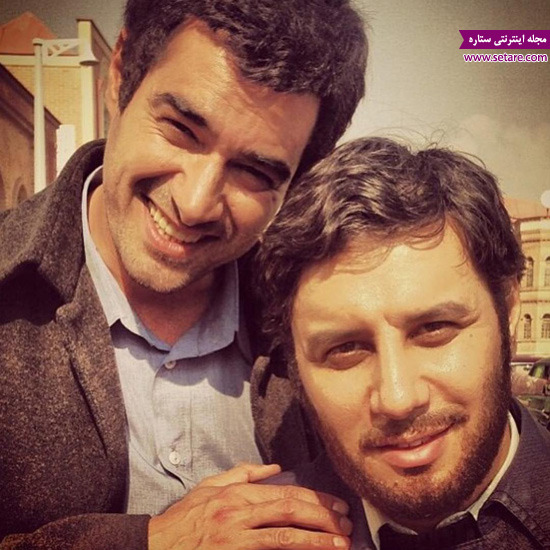 	عکس سلفی شهاب حسینی در کنار جواد عزتی