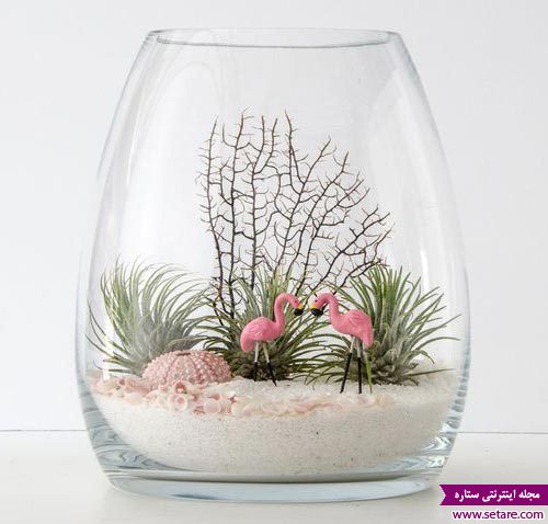 	ساخت گلدان‌های کوچک زیبا برای تزئیین خانه | وب 