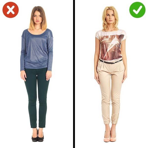 	13 اشتباه در انتخاب لباس که شما را زشت می کند | وب 