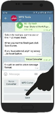 	ترفندهای تلگرام: آموزش ارسال آهنگ MP3 به صورت ویس در تلگرام | وب 