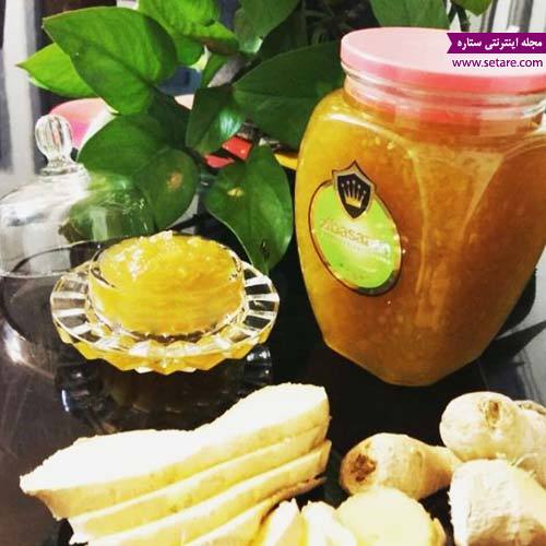 	طرز تهیه مربای زنجبیل