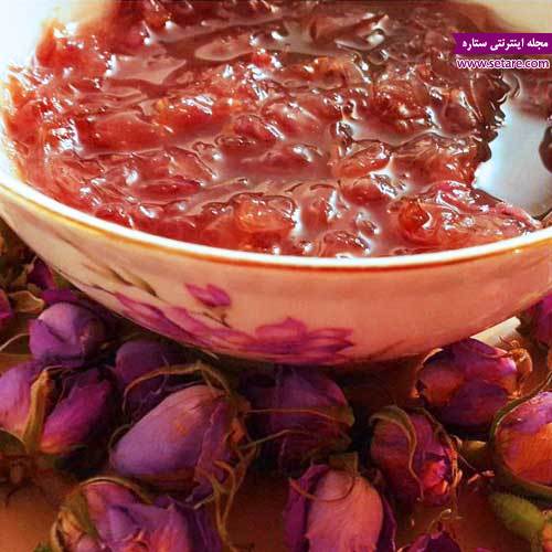 	طرز تهیه مربای گل سرخ تازه (مربا گل محمدی) | وب 