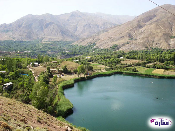 	دریاچه اوان قزوین در منطقه تاریخی الموت | وب 