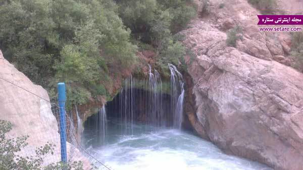 	آبشار آب ملخ؛ خطرناکترین آبشار ایران