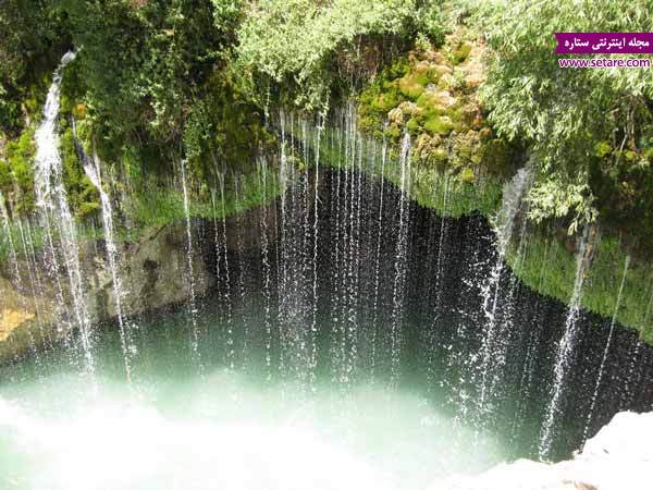 	آبشار آب ملخ؛ خطرناکترین آبشار ایران | وب 