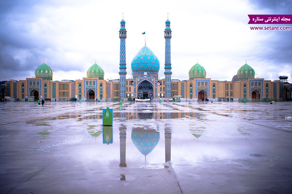 	مسجد جمکران زمردی در دل کویر
