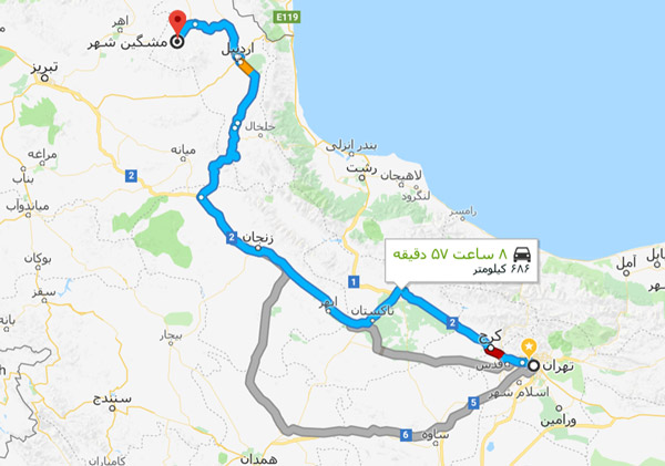 پل معلق مشگین شهر، منحصر به فرد در خاورمیانه | وب 