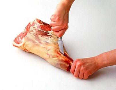 طریقه خرد کردن گوشت (تصویری)