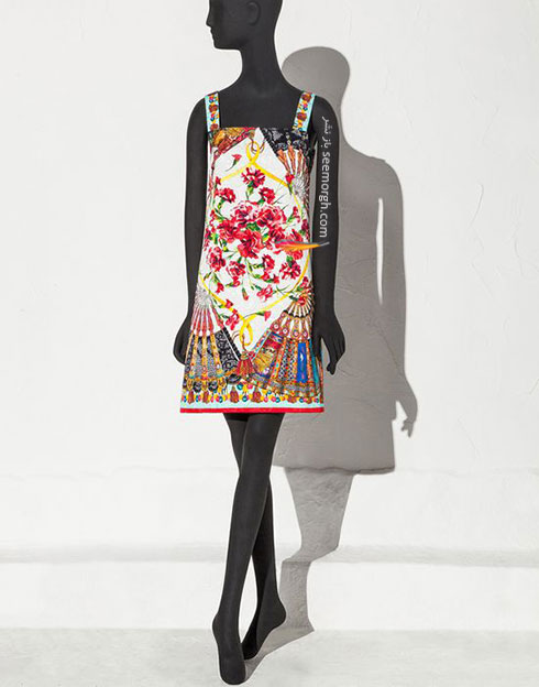 جدیدترین کلکسیون مدل لباس دی اند جی با طرح های گلدار برای تابستان 2015