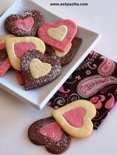 طرز تهیه شیرینی های قلبی برای روز عشق