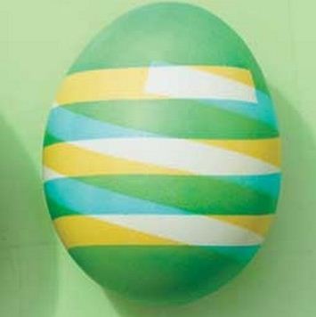 ایده ای جالب برای رنگ کردن تخم مرغ