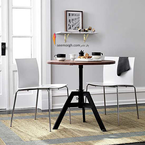 جدیدترین مدل های میز ناهارخوری برای آپارتمان های کوچک!!