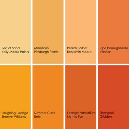اصول استفاده از رنگ نارنجی برای ایجاد دکوراسیون پاییزی