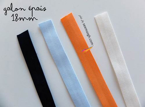 دستبندهای پارچه ای چند رنگ را با این دستور تصویری ساده درست کنید!