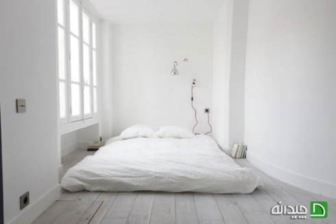 10 دکوراسیون اتاق خواب سفید برای خانه ای دلباز!!