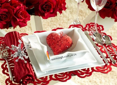 یک میز شام رمانتیک برای همسرتان بچینید