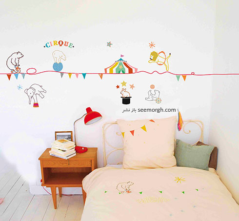 برای اتاق خواب رنگارنگ کودک مان چه رنگ دیواری انتخاب کنیم؟