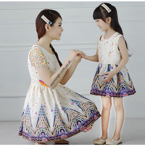 برای روز مادر امسال، لباس تان را با دخترتان ست کنید + مدلهای پیشنهادی
