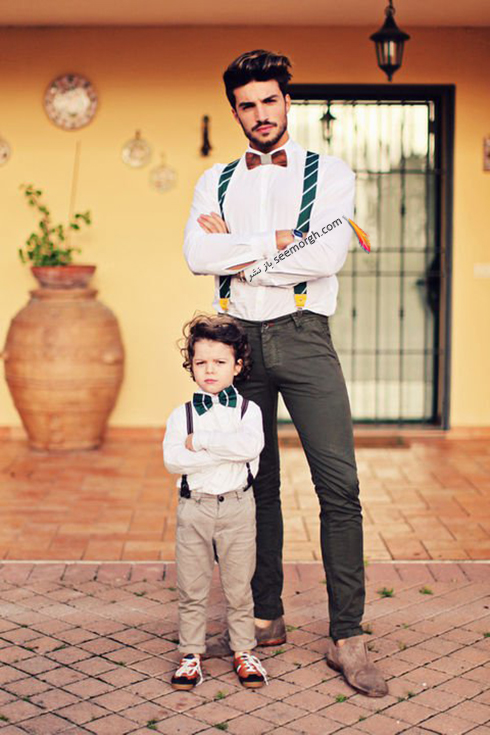 ست کردن لباس به سبک پدر و پسر به بهانه روز پدر