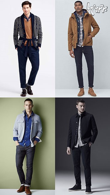 ست کردن لباس : شیک پوشی مردانه به وقت پاییز