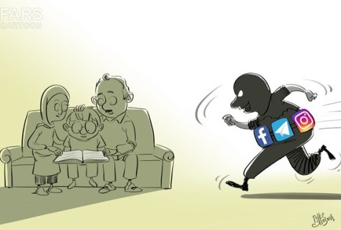 کارتون روز: حملات انتحاری شبکه های مجازی به خانواده ها