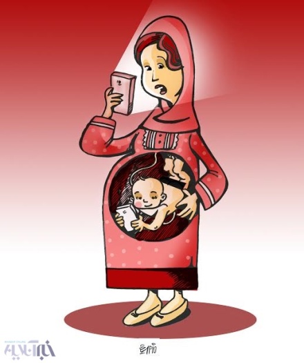 کارتون روز: اجازه استفاده نوزادان از تبلت صادر شد