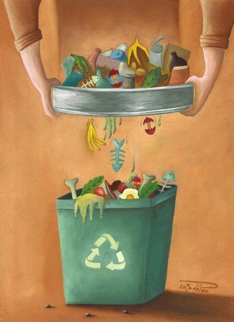 کارتون روز: تفکیک زباله از مبدا!