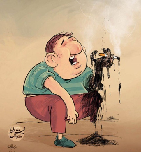 کارتون روز: افزایش مرگ بخاطر کشیدن سیگار