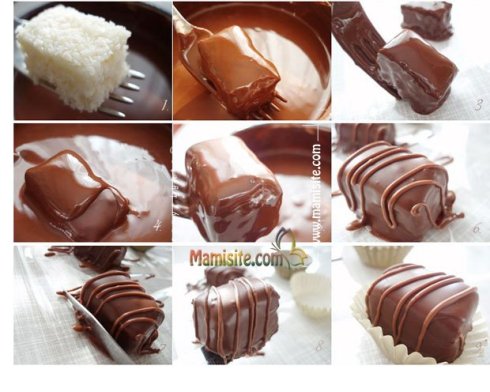 برای نوروز امسال شکلات نارگیلی درست کنید!!